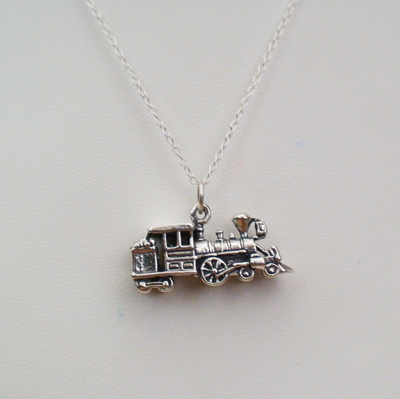 Sterling Silver Train Necklace FashionJunkie4Life
