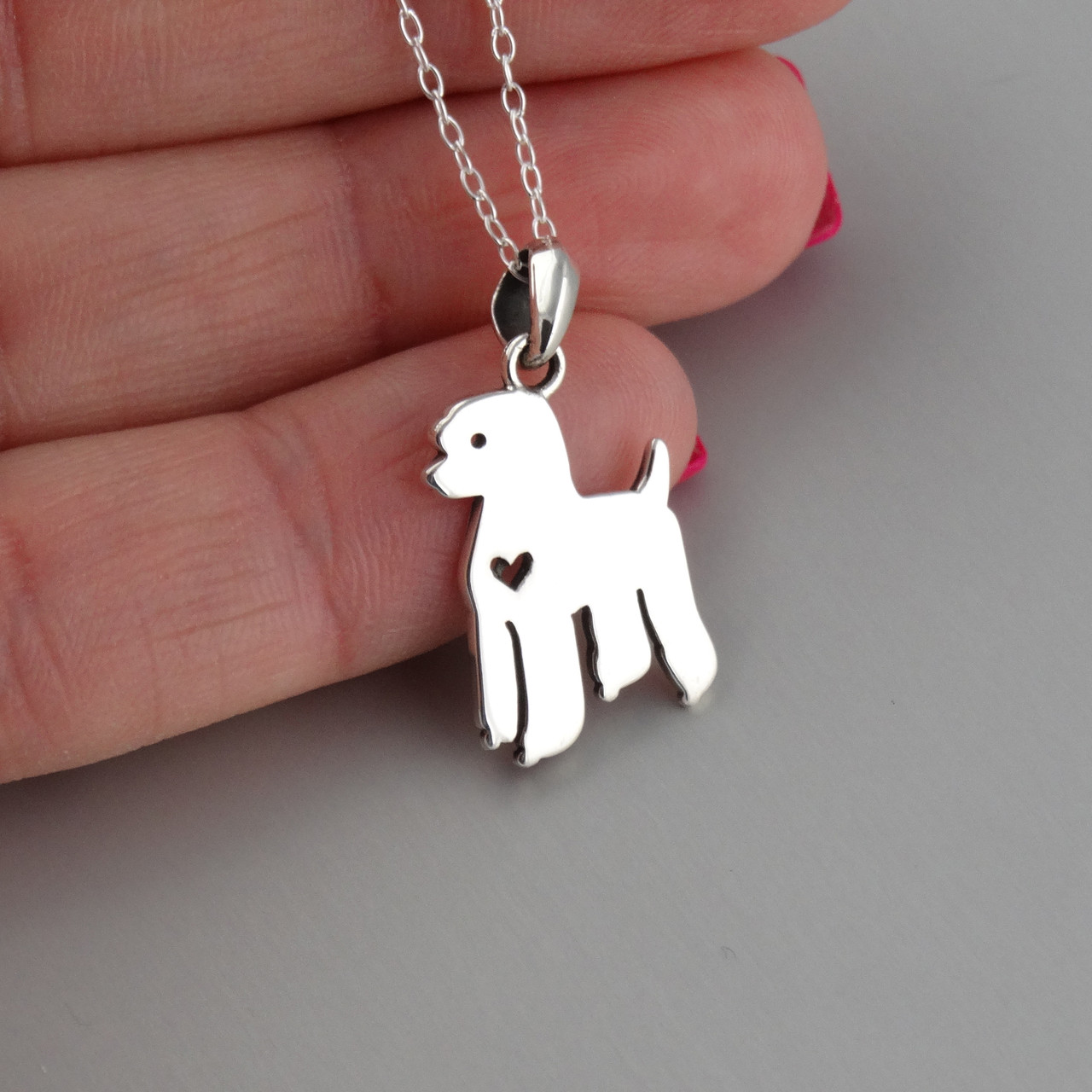 poodle pendant