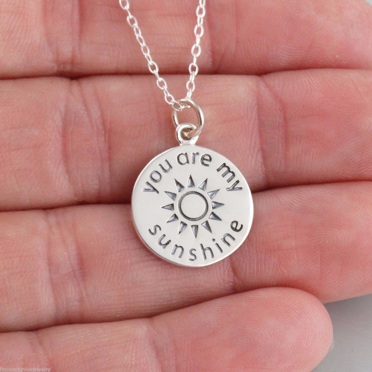 SUN AND MOON .925 STERLING SILVER Necklace – mindysjewels.com