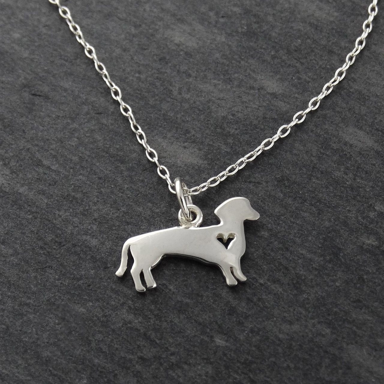 weenie dog necklace