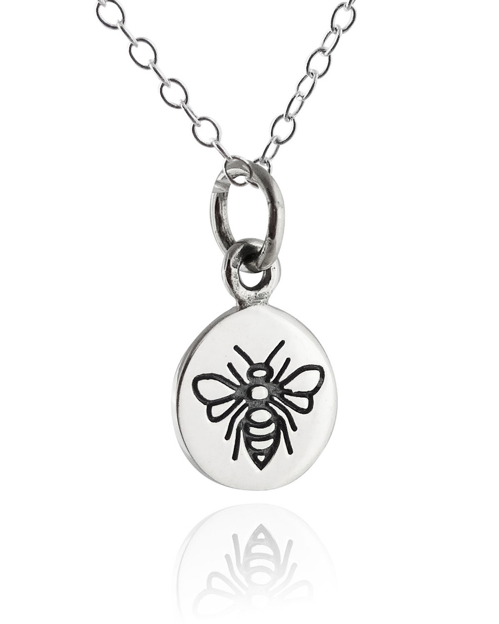 Little Bee,Necklace,Bee Necklace,Bee Locket,Sterling Silver,Bee Jewelr –  Valley Girl Designs