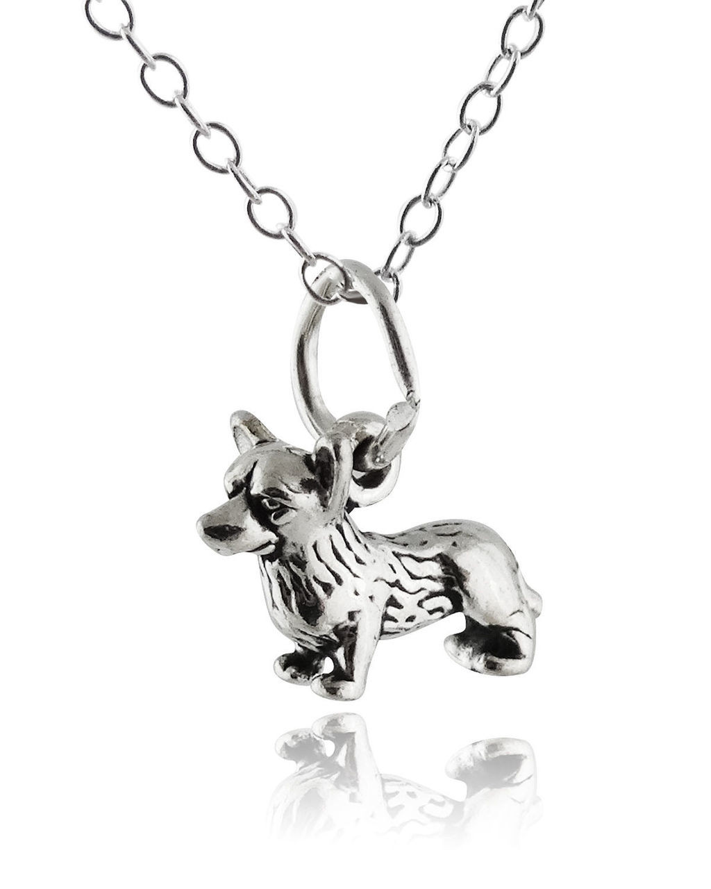 Collana Con Ciondolo Cane Pit Bull 3D In Argento Sterling 925 - Gioiello Per Amanti Dei Cani, Catena Inclusa 45 Cm, Regalo In Confezione - 2