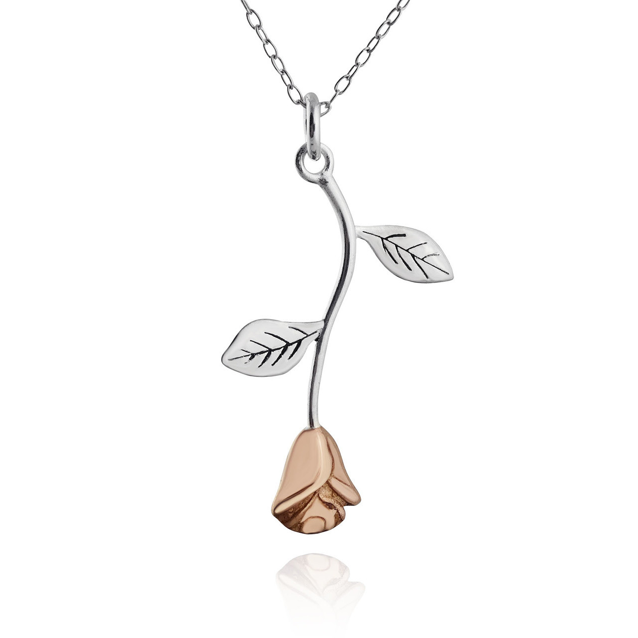 【STONEHENgE】Silver Material Rose Gold Necklace SC1600 StoneHenge 14K Necklace F0164 Love Duet Rose Gold Cubic