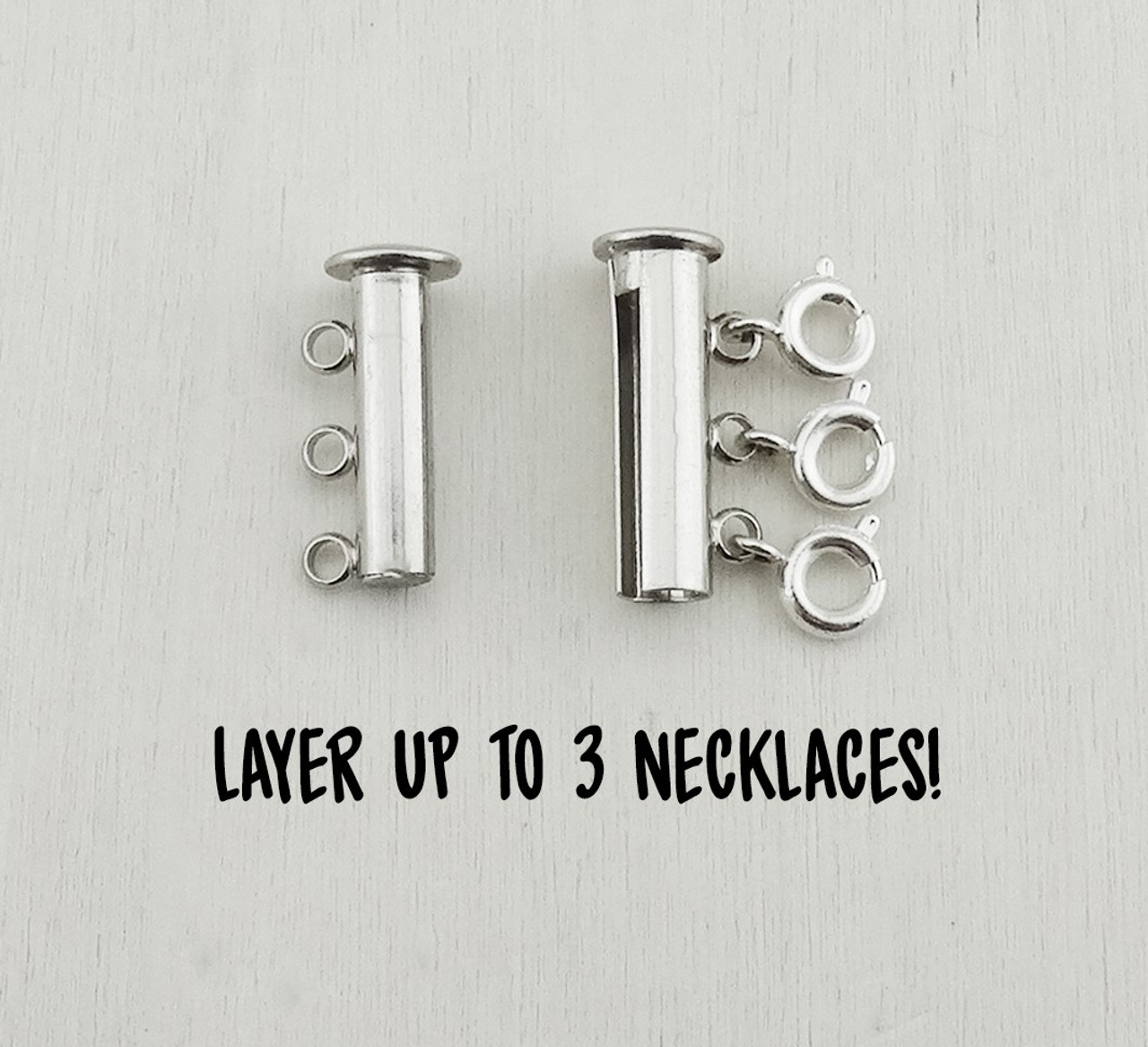 Jewelry Connectors Layered Necklace Clasp Tube For Stackable Necklaces |  Fruugo BH