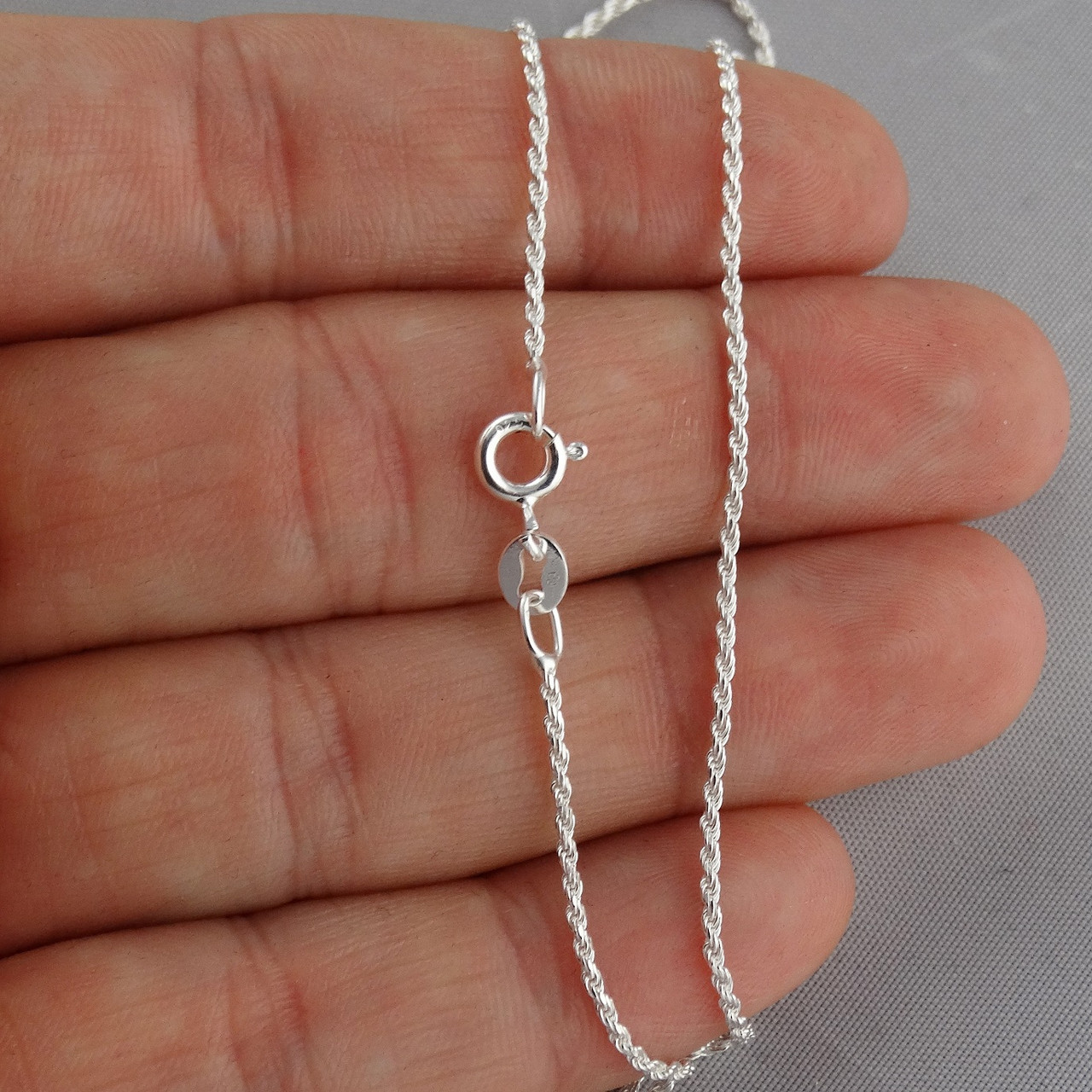 16 sterling silver chain