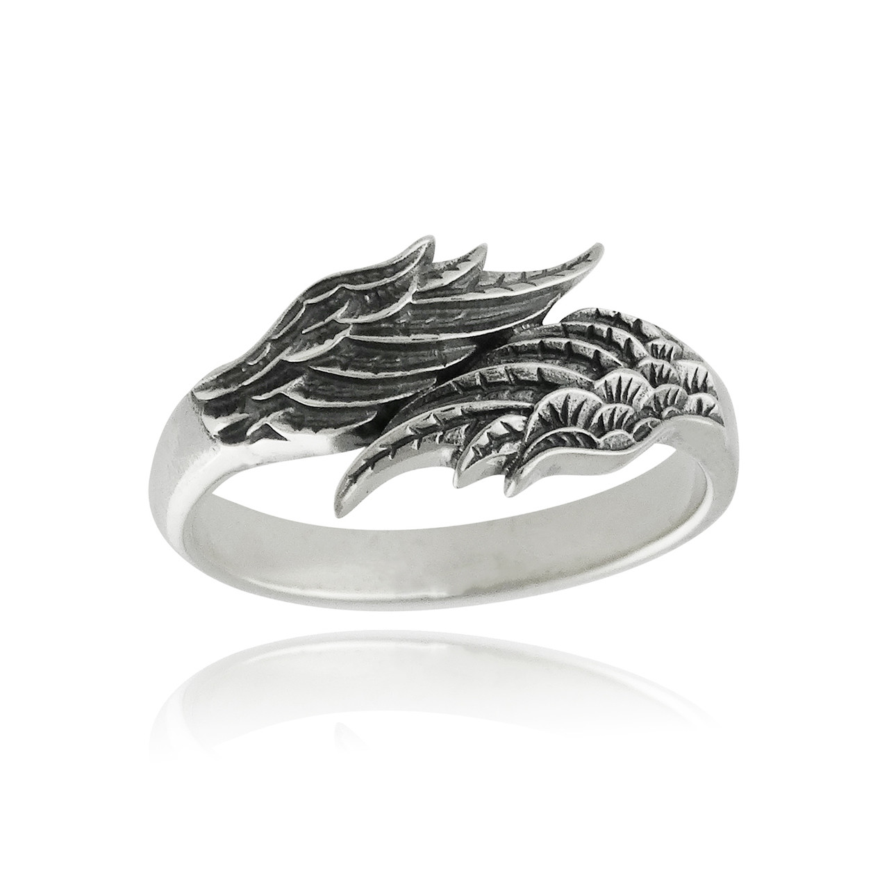 Angel Wings Ring - 925 Sterling Silver