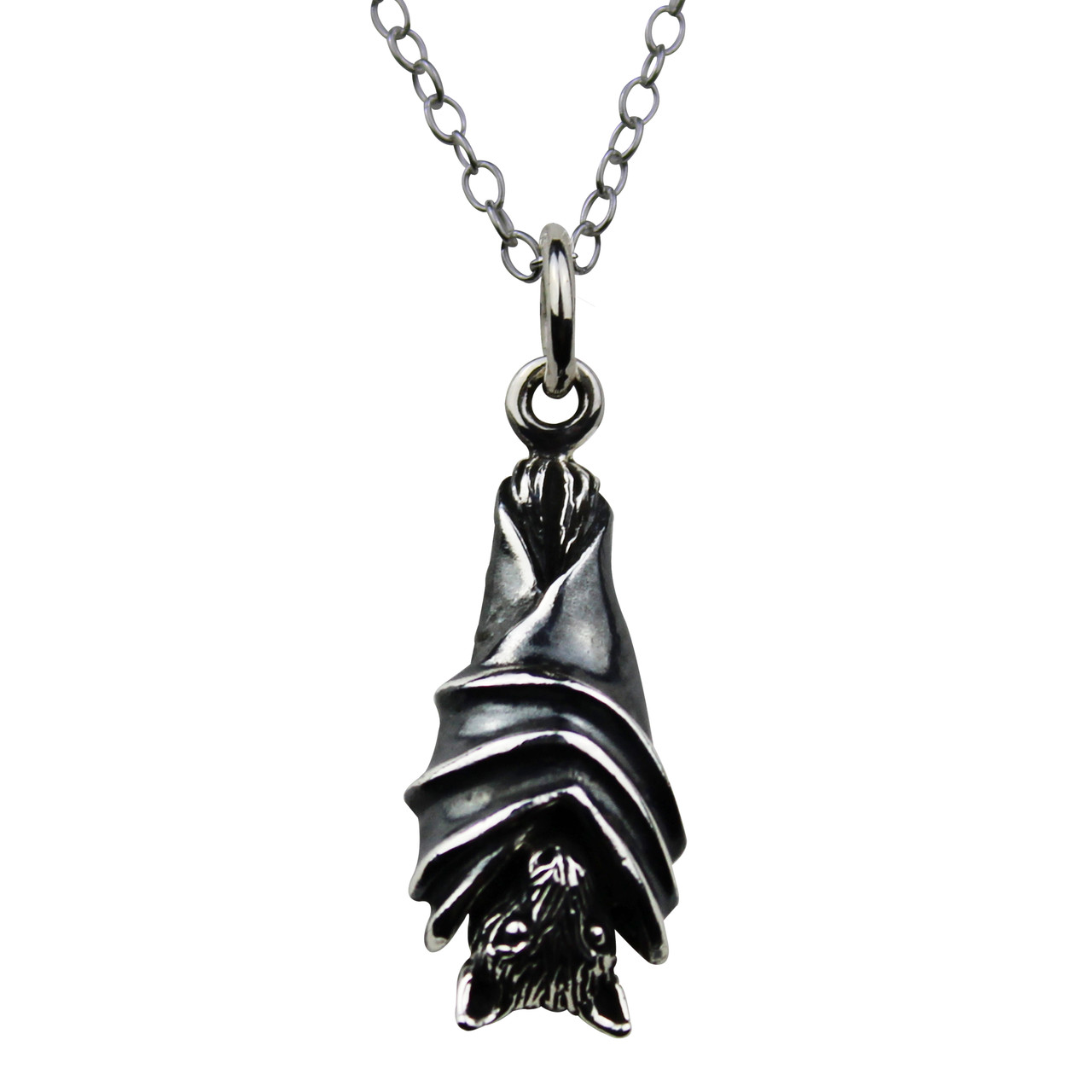 Bat - Sleeping Bat Pendant Jewelry