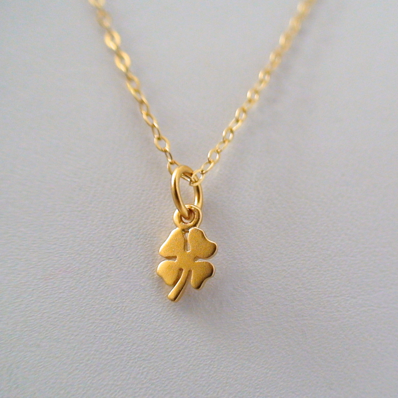 The Gold Four Leaf Clover Necklace