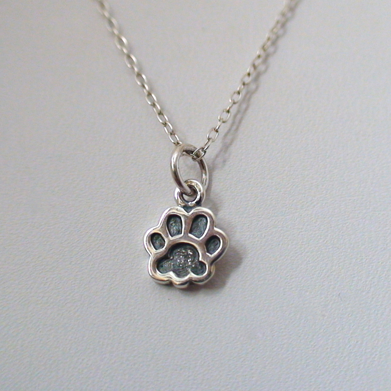 Paw Necklace in 925 Sterling Silver