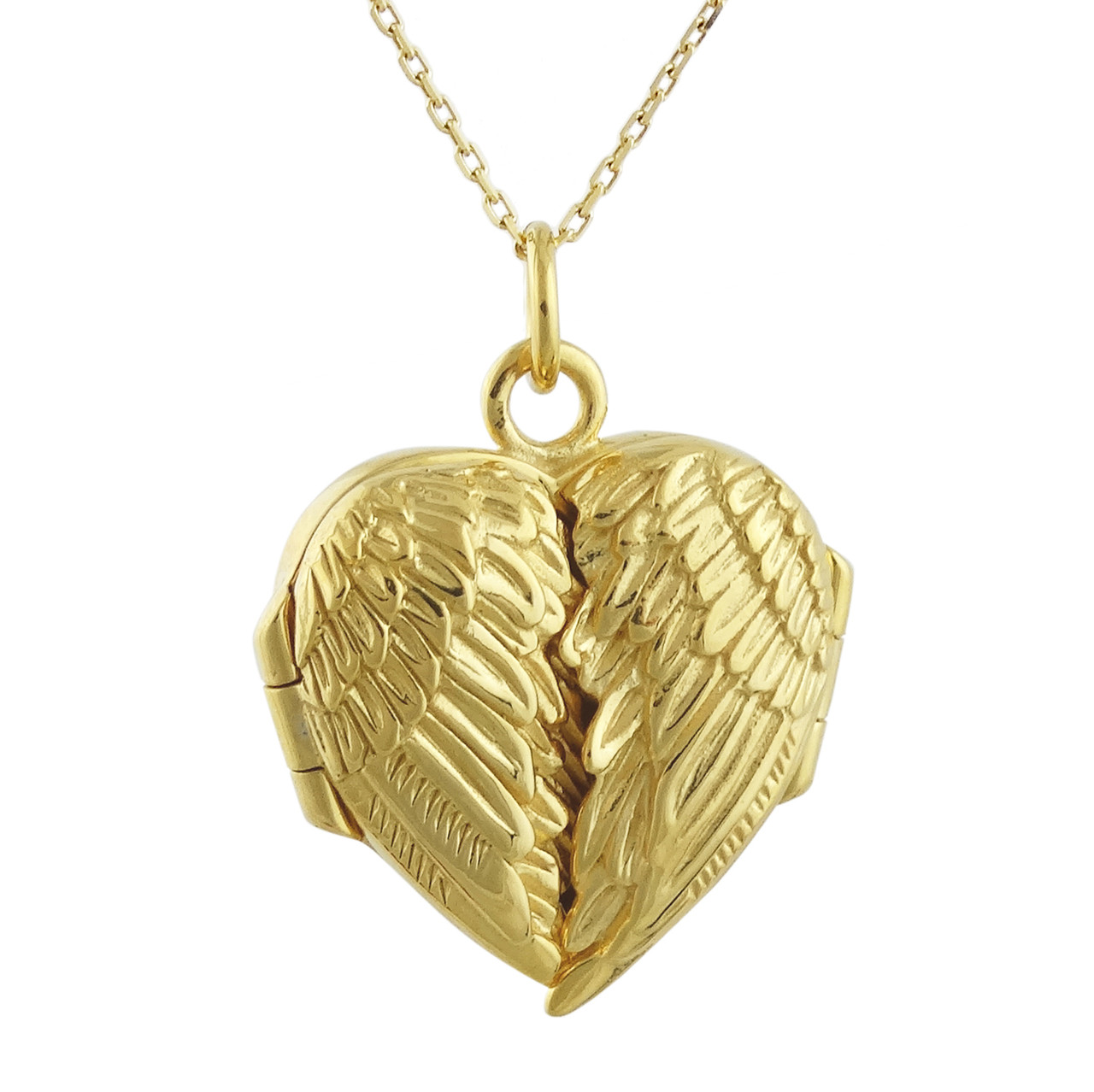 Personalised Engraved Heart Locket Necklace | Lisa Angel