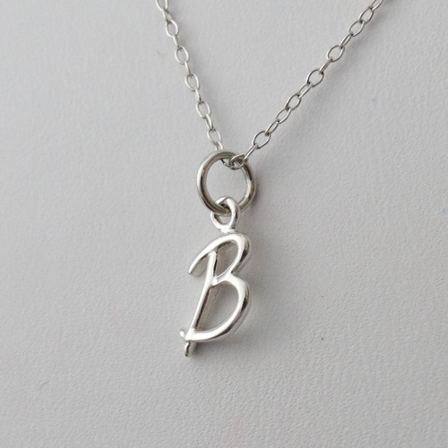 Iced Out Hip Hop Letter B Alphabet Pendant Necklace Noctilucent Silver  Plated With Rope Chain For Men And Women From Chrisl, $19.1 | DHgate.Com