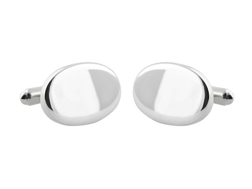 Sterling Silver Engravable Cufflinks