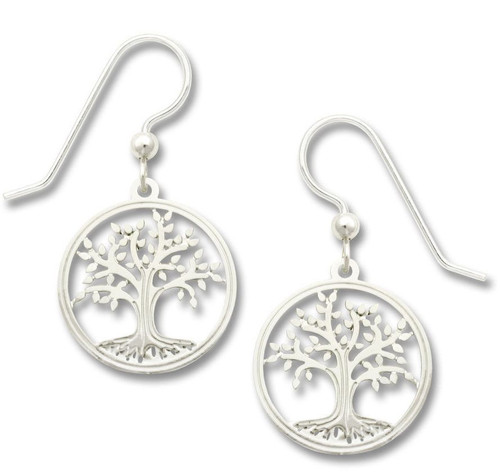 Tree of Life Earrings - Sterling Silver Earwires Tree of Life Earrings - Sterling Silver Earwires