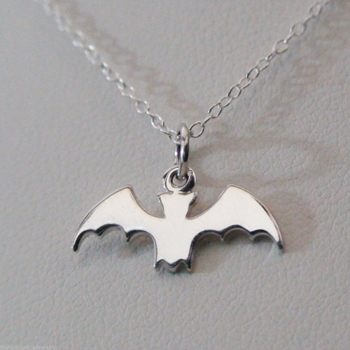 Silver Garnet Bat Swarm Necklace – Godlynaturesjewelry