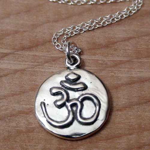 OHM - Sterling Silver Charm Necklace