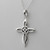 Celtic Infinity Knot Cross Pendant Necklace - 925 Sterling Silver