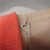 Sterling Silver Sideways Heart Bracelet