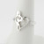 Treble Bass Clef Heart Ring - 925 Sterling Silver