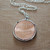 Lucky Penny Holder Charm Necklace - 925 Sterling Silver - Horseshoe Four Leaf Clover Lucky Penny Holder Charm Necklace - 925 Sterling Silver - Horseshoe Four Leaf Clover