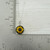 Real Mini Sunflower Charm Necklace in Sterling Silver