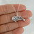 Manatee Charm Necklace - Sterling Silver