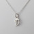 Tiny Initial Letter D Necklace - Sterling Silver Tiny Initial Letter D Necklace - Sterling Silver