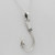 Fish Hook Necklace - Sterling Silver