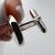 OVAL Plain Cufflinks - Sterling Silver