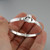 Baby Claddagh Adjustable Bangle Bracelet - Sterling Silver Baby Claddagh Adjustable Bangle Bracelet - Sterling Silver
