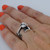 Frog Ring - 925 Stering Silver