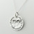 Infinity Today Tomorrow Forever Pendant Necklace - 925 Sterling Silver