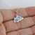 Cloud Charm Necklace - 925 Sterling Silver