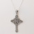 Celtic Trinity Cross Necklace - Sterling Silver Celtic Trinity Cross Necklace - Sterling Silver