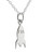 Tiny Rocket Space Shuttle Necklace - 925 Sterling Silver Tiny Rocket Space Shuttle Necklace - 925 Sterling Silver