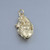 3D Anatomical Heart Charm - Gold Plated Sterling Silver
