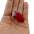 Strawberry Pin Cushion Antique Sewing Replica - Sterling Silver