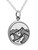 Etched Mountain Range Charm Necklace - 925 Sterling Silver