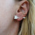 CZ Arrow Earring - 925 Sterling Silver