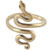 Adjustable Natural Bronze Snake Ring