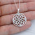 Celtic Trinity Knot Pendant Necklace - 925 Sterling Silver