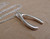 Wishbone Jewelry - Sterling Silver Necklace Wishbone Jewelry - Sterling Silver Necklace