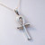 Ankh Pendant Necklace - Sterling Silver