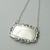 Blank Liquor Decanter, Bottle Label Tag - Sterling Silver