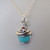 Tiny Cupcake Charm Necklace - 925 Sterling Silver