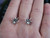 Spider Stud Earrings in Sterling Silver