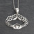 Celtic Knot Irish Claddagh Necklace - 925 Sterling Silver Celtic Knot Irish Claddagh Necklace - 925 Sterling Silver