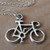 Bicycle Necklace - 925 Sterling Silver Bicycle Necklace - 925 Sterling Silver