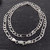 4mm Figaro Chain Necklace - 925 Sterling Silver