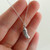 Pickle Charm Necklace - 925 Sterling Silver