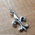 Fleur De Lis Necklace in 925 Sterling Silver
